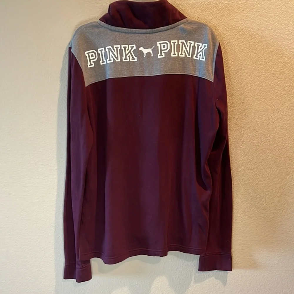 Pink Brand 1/4 zip pullover - Picture 3 of 5